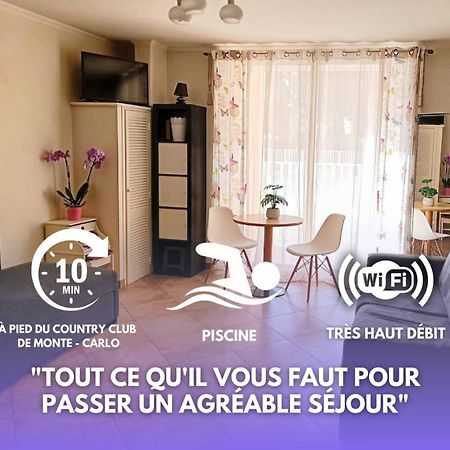 Direct Monaco Studio Devant Piscine Beausoleil Eksteriør bilde